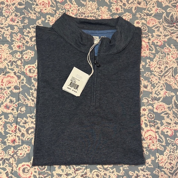 Faherty Other - NWT/Faherty Grey Quarter-Zip L/S Shirt
